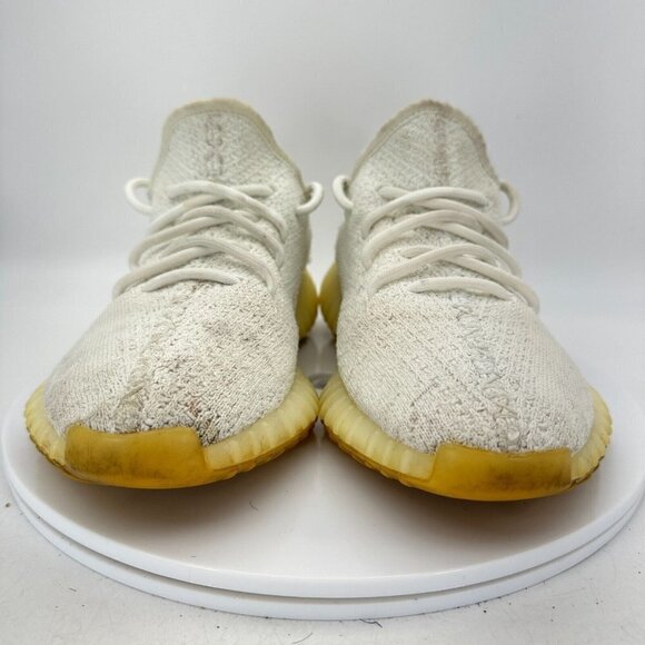 Adidas Yeezy Boost 350 V2 Low Men Size 6 CP9366 Cream Triple White Casual Shoes - Picture 3 of 15